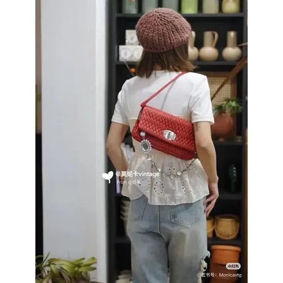 Miu Miu Women Pre-Loved Bag Very Good Condition - Picture 8 of 9